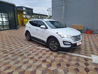 2014 Hyundai Santa Fe III, белый, 1780000 рублей, вид 4