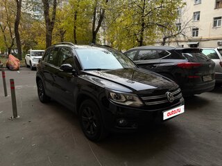2012 Volkswagen Tiguan I Рестайлинг, чёрный, 1200000 рублей, вид 2