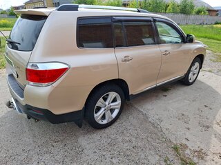 2012 Toyota Highlander II (XU40) Рестайлинг, бежевый, 1900000 рублей, вид 5