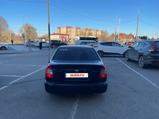 2006 Hyundai Accent ТагАЗ II, чёрный, 280000 рублей, вид 4