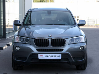 2014 BMW X3 20i xDrive II (F25), серый, 1198000 рублей, вид 2