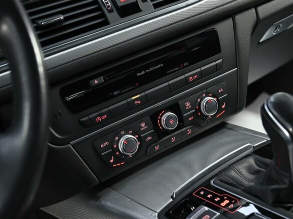 2016 Audi A6 IV (C7) Рестайлинг, чёрный - вид 8