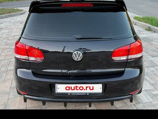 2011 Volkswagen Golf VI, чёрный, 780000 рублей, вид 4