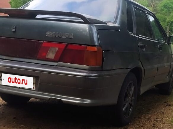 2005 Lada (ВАЗ) 2115, серый, 140000 рублей - вид 4