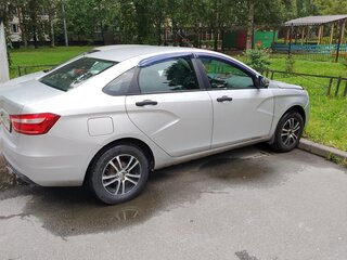 2018 Lada (ВАЗ) Vesta I, серебристый, 599000 рублей, вид 3