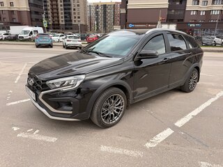 2024 Lada (ВАЗ) Vesta SW Cross I Рестайлинг (NG), чёрный, 1750000 рублей, вид 2