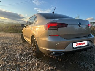 2021 Volkswagen Polo VI, бежевый, 1748500 рублей, вид 4