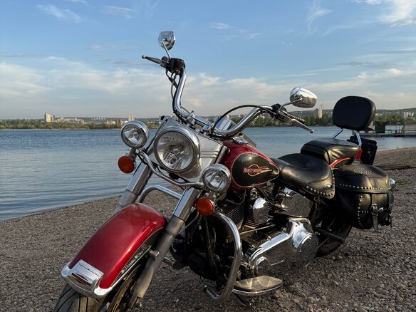 2007 Harley-Davidson Heritage, красный, 650000 рублей - вид 7