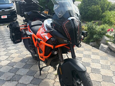 2017 KTM 1290 Super Adventure S, оранжевый, 1100000 рублей, вид 1