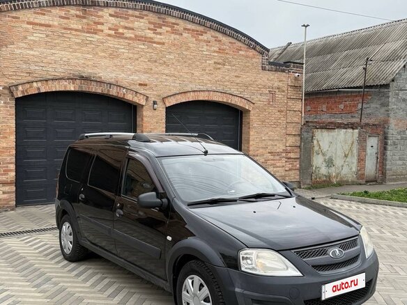 2015 Lada (ВАЗ) Largus I, чёрный, 680000 рублей - вид 4