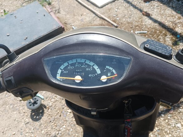 2003 Honda Tact, бежевый, 45000 рублей - вид 2