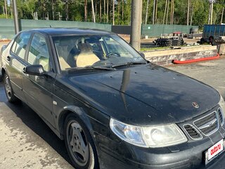 2003 Saab 9-5 I Рестайлинг, чёрный, 850000 рублей, вид 2