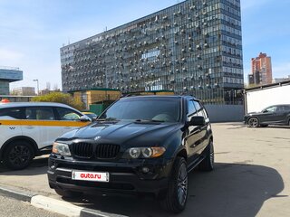 2005 BMW X5 3.0i I (E53) Рестайлинг, чёрный, 1130000 рублей, вид 1