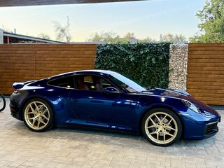 2020 Porsche 911 Carrera VIII (992), синий, 11300000 рублей, вид 2
