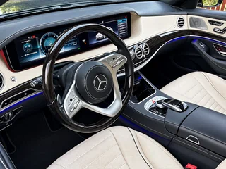 2017 Mercedes-Benz S-Класс 400 d Long VI (W222, C217) Рестайлинг, чёрный, 4999999 рублей, вид 5