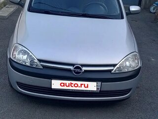 2003 Opel Corsa C Рестайлинг, серебристый, 460000 рублей, вид 2