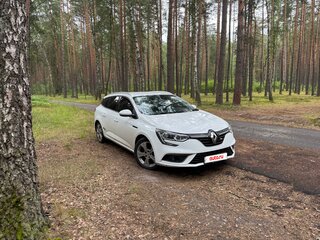 2017 Renault Megane IV, белый, 1200000 рублей, вид 4