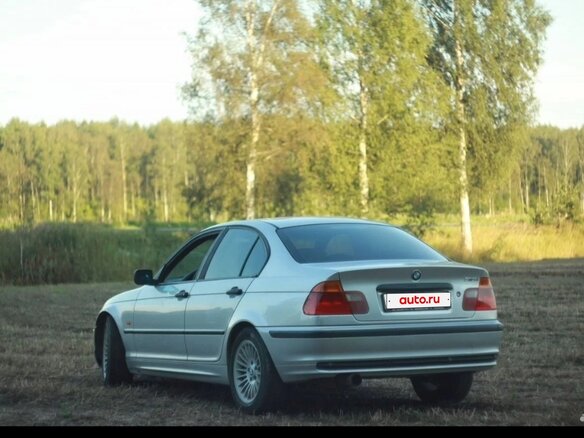 2001 BMW 3 серии 316i IV (E46), серебристый, 520000 рублей - вид 6