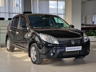 2013 Renault Sandero I, чёрный, 555000 рублей, вид 3