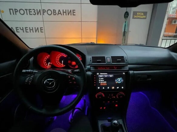 2007 Mazda 3 I (BK) Рестайлинг, чёрный, 1000000 рублей - вид 7