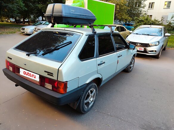 1999 Lada (ВАЗ) 2109, зелёный, 180000 рублей - вид 5
