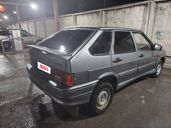 2007 Lada (ВАЗ) 2114, серый, 110000 рублей - вид 4