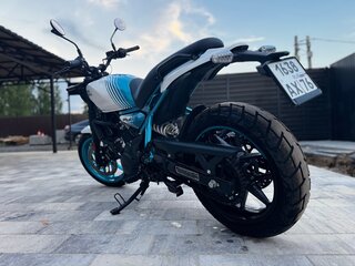 2025 Royal Enfield Guerrilla 450, белый, 465000 рублей, вид 4