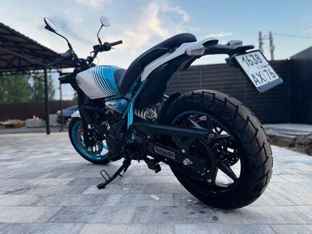 2025 Royal Enfield Guerrilla 450, белый, 465000 рублей, вид 4