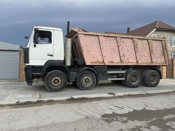 2012 МАЗ 6516, белый