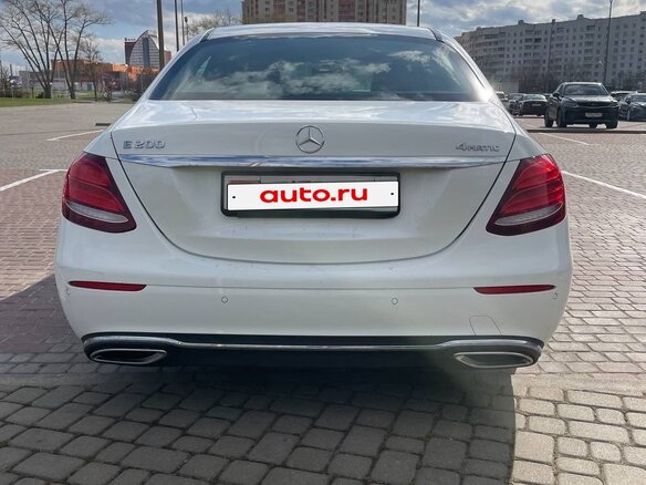 2017 Mercedes-Benz E-Класс 200 V (W213, S213, C238), белый - вид 8
