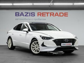 2021 Hyundai Sonata VIII (DN8), белый, 2099000 рублей, вид 3