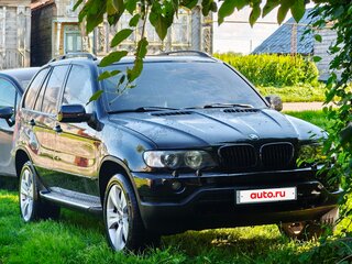 2003 BMW X5 3.0i I (E53) Рестайлинг, чёрный, 550000 рублей, вид 2
