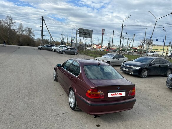 2003 BMW 3 серии 320i IV (E46) Рестайлинг, красный - вид 5