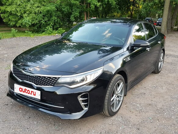 2016 Kia Optima IV, чёрный, 1700000 рублей