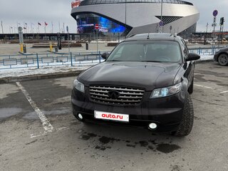 2003 Infiniti FX35 I (S50), чёрный, 950000 рублей, вид 2