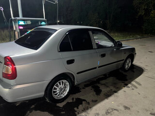 2008 Hyundai Accent ТагАЗ II, бежевый, 320000 рублей, вид 4