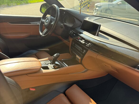 2016 BMW X6 M50d II (F16), чёрный, 3800000 рублей - вид 6
