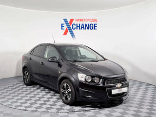 2012 Chevrolet Aveo II, чёрный, 427000 рублей, вид 1