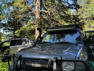 1999 Mitsubishi Pajero II Рестайлинг, серый, 700000 рублей, вид 5