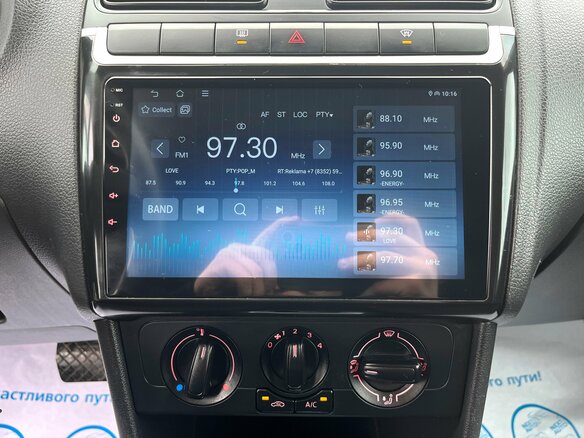 2017 Volkswagen Polo V Рестайлинг, чёрный, 1055900 рублей - вид 14