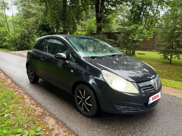 2008 Opel Corsa D, чёрный, 235000 рублей - вид 5