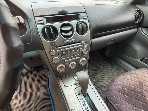 2004 Mazda 6 I (GG), синий, 480000 рублей - вид 12