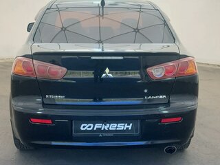 2008 Mitsubishi Lancer X, чёрный, 627000 рублей, вид 4