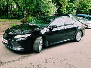 2019 Toyota Camry VIII (XV70), чёрный, 2580000 рублей, вид 1