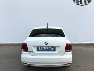2019 Volkswagen Polo V Рестайлинг, белый, 1180000 рублей, вид 5