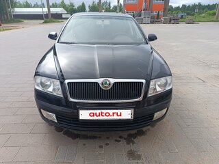 2008 Skoda Octavia II (A5), чёрный, 590000 рублей, вид 1