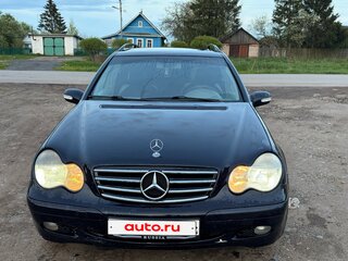 2001 Mercedes-Benz C-Класс 220 II (W203), синий, 470000 рублей, вид 1
