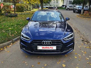 2018 Audi A5 II (F5), синий, 3500000 рублей, вид 3