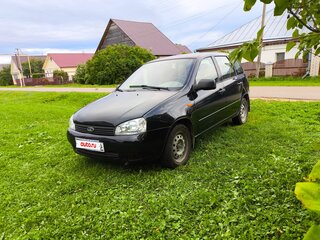 2011 Lada (ВАЗ) Kalina I, чёрный, 200000 рублей, вид 1