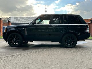 2008 Land Rover Range Rover Supercharged III Рестайлинг, синий, 1130000 рублей, вид 3
